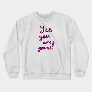 genius Crewneck Sweatshirt